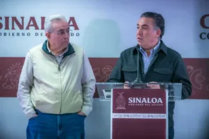 Rubén Rocha Moya y su correligiario Enrique Inzunza están acuados de proteger al Cártel de Sinaloa.