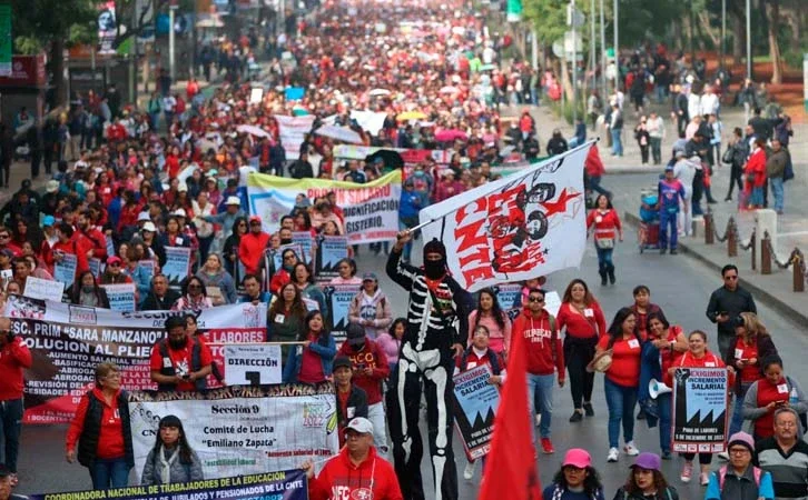 Alerta por megamarcha de la CNTE el 15 de mayo.
