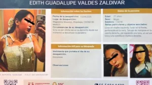 Fiscalía de la CDMX cambia la narrativa en caso Edith Guadalupe.