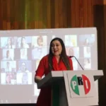 Cynthia López Castro en sus tiempos priistas.