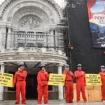 Las protestas contra el proyecto de Royal Caribbean en Yucatán.