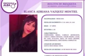 Encuentran restos que presumen son los de Blanca Adriana, desaparecida en clínica de Puebla.