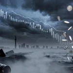 La economía mexicana enfrenta graves riesgsos, según Banxico. (Imagen creada con IA en Grok)