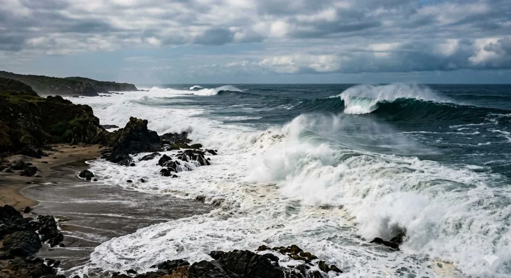 Alertan por mar de fondo en el Oceáno Pacífico.