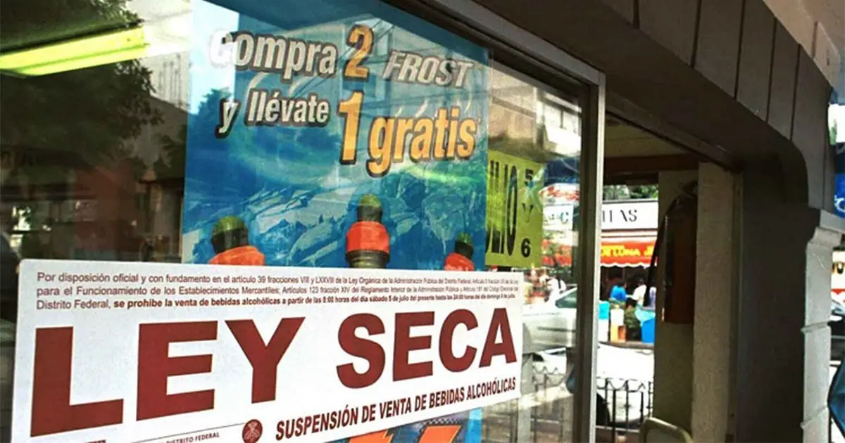 Ley seca en algunas zonas de la CDMX por el partido México-Chequia.