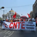 La CNTE realizará este lunes una megamarcha en la CDMX.
