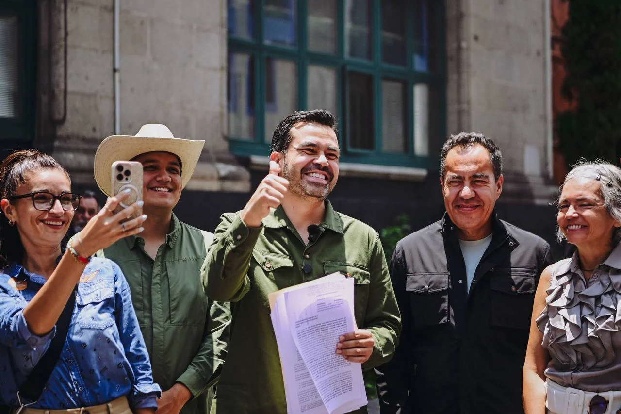 Jorge Álvarez Maynez y MC respaldaron el rechazo de Grecia Quiróz a reforma electoral de Michoacán.