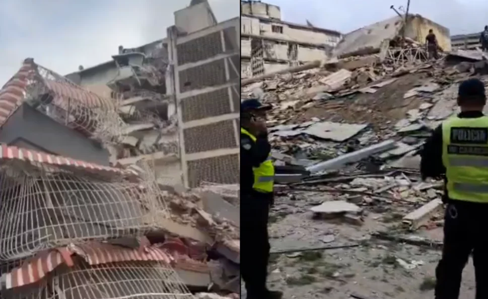 Doble terremoto sacude a Venezuela.