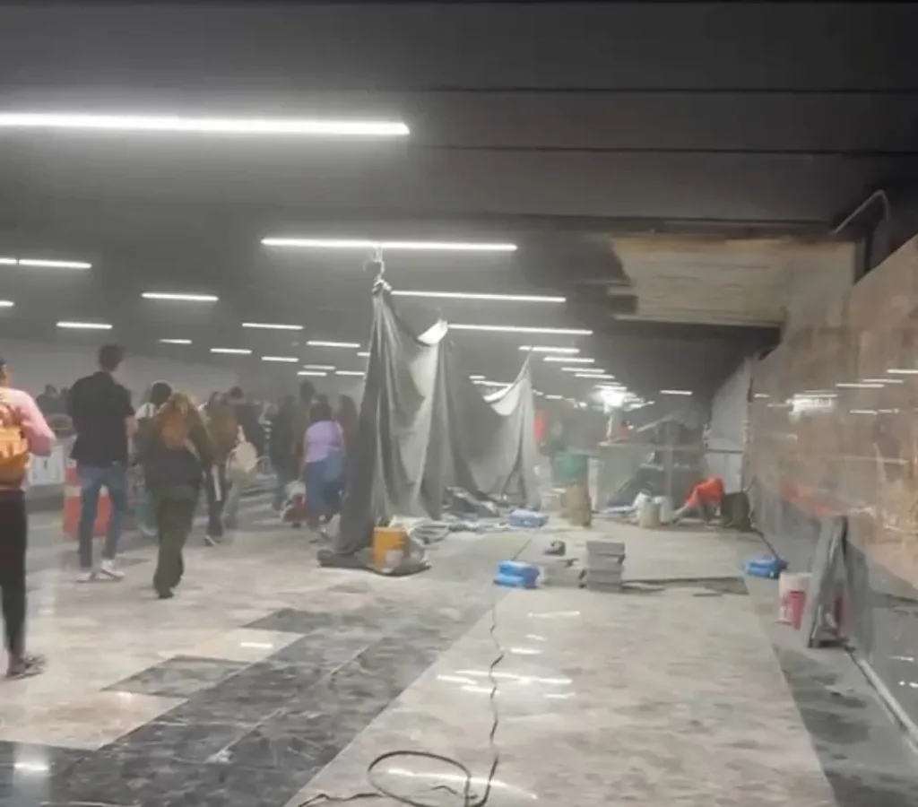 Obras retrasadas en el Metro de la CDMX.