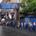 El tortuoso acceso al Zócalo de la CDMX.