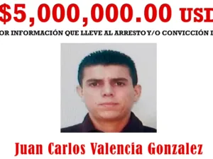 Revela García Harfuch que Juan Carlos Valencia es el nuevo líder del CJNG.