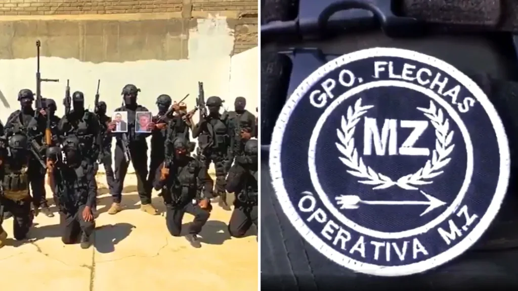 Grupo Flechas de La Mayiza.
