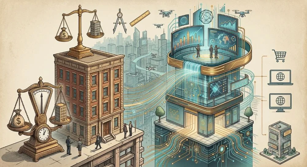 De estructuras físicas a plataformas digitales.