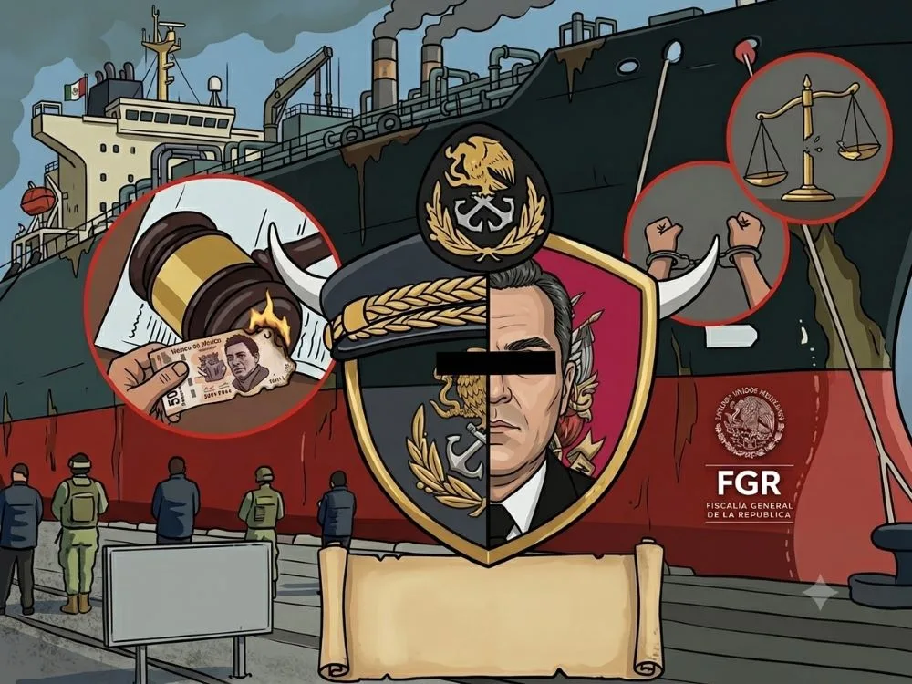 La red de huachicol fiscal de los hermanos Farías Lagunas.