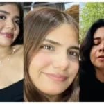 Flor Yoselin Espinoza Contreras (18 años), Elvira Monserrat Guzmán Mascorro (14 años) y José Israel Ramos Mejía (17 años).