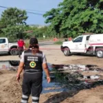 Derrame de combustóleo en Salina Cruz, Oaxaca.