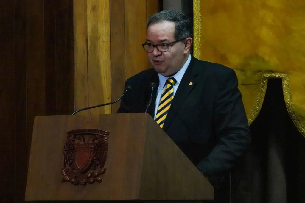 Leonardo Lomelí, rector de la UNAM.