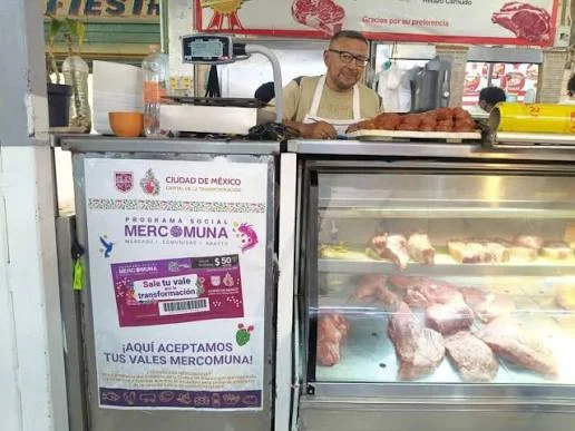 Regresan los vales Mercomuna.