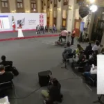 Cínico proselitismo de Sheinbaum en la mañanera a favor de Morena.