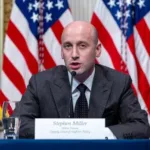 El subjefe de gabinete de la Casa Blanca, Stephen Miller.