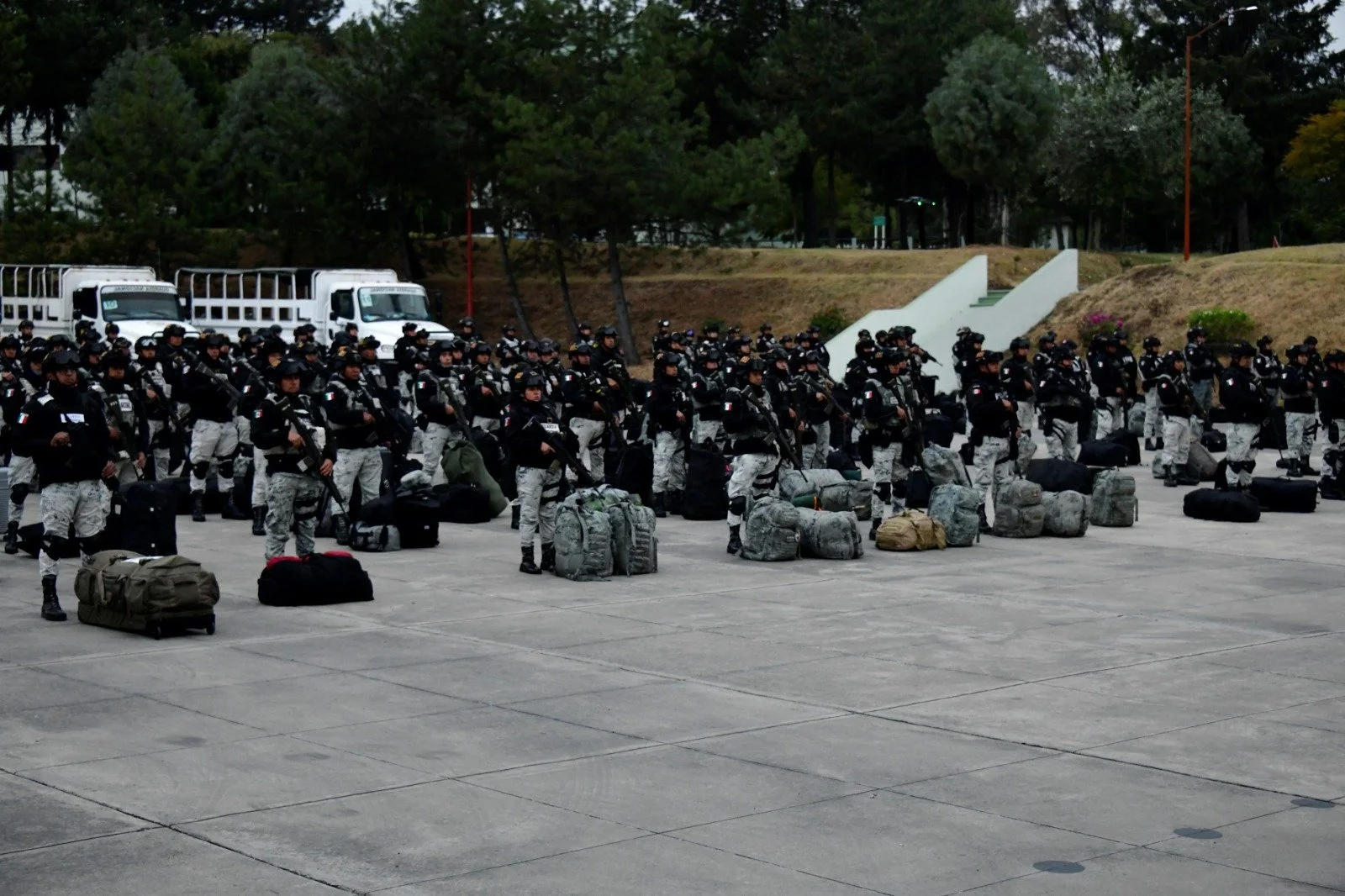 Ejército y Guardia Nacional blindan seguridad en Michoacán.