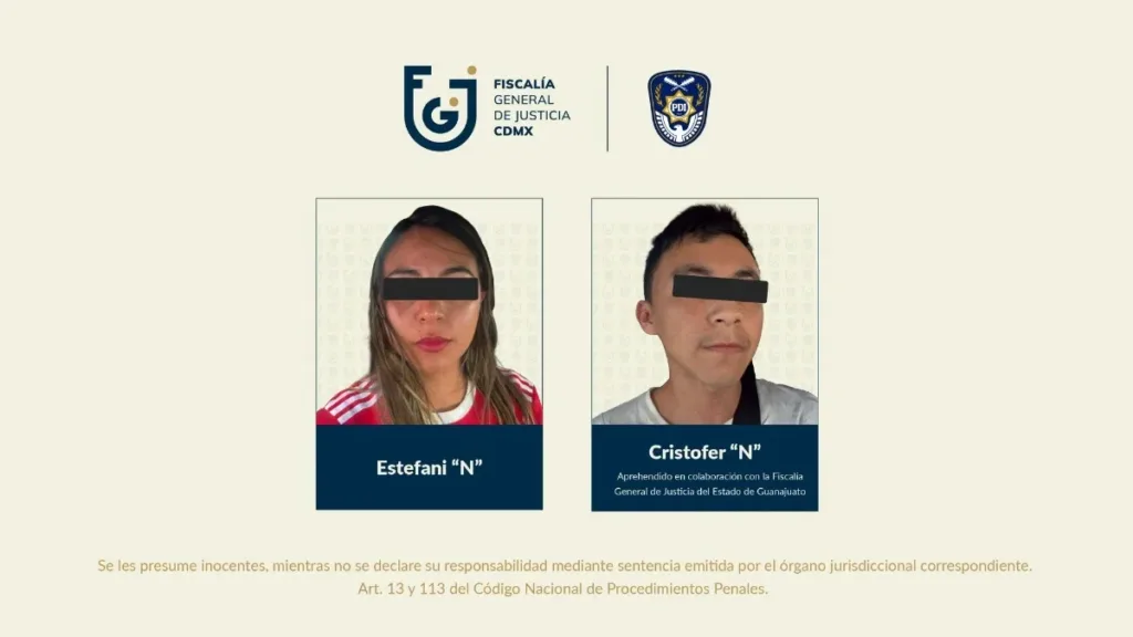 Estefani fue detenida cuando visitaba a su hermano en el reclusorio.