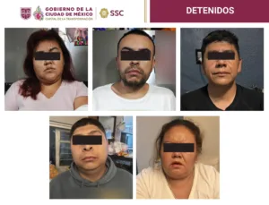 Oswaldo C y una red de extorsionadores de repartidores por aplicación.