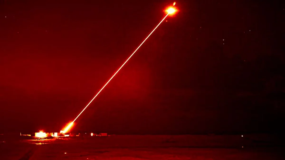 El láser implementado por Estados Unidos para derribar drones. (Imagen ilustrativa)