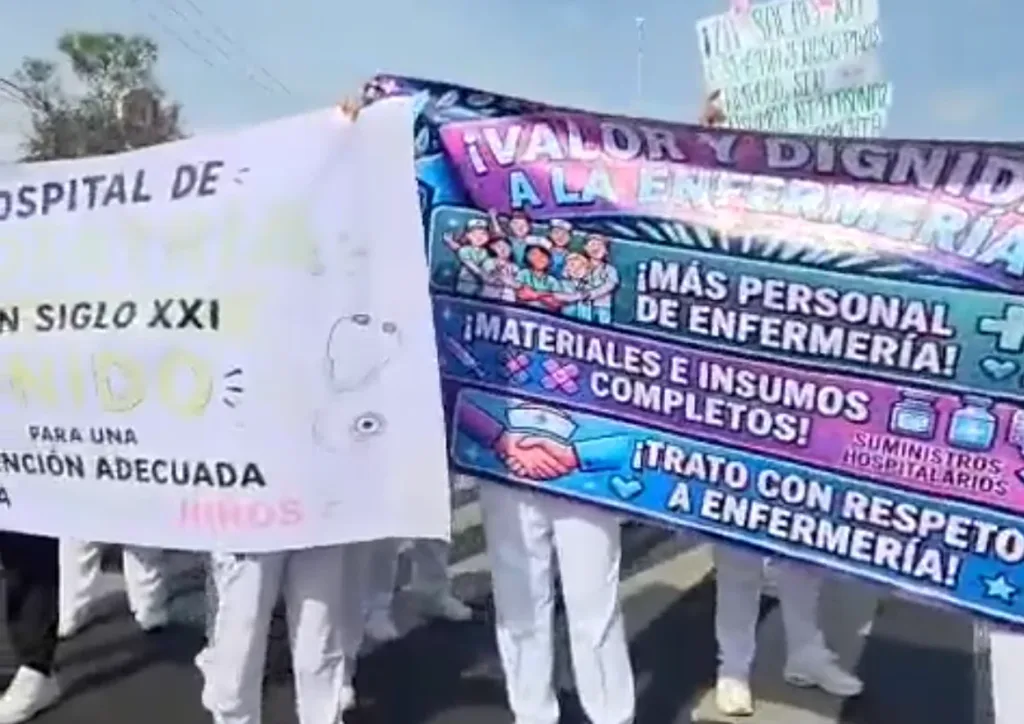 Personal de enfermería del Hospital Pediátrico en el Siglo XXI reclaman por exceso de trabajo y falta de insumos.