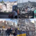 Imágenes de los daños ocasionados por el temblor de 7.4 en Colombia.