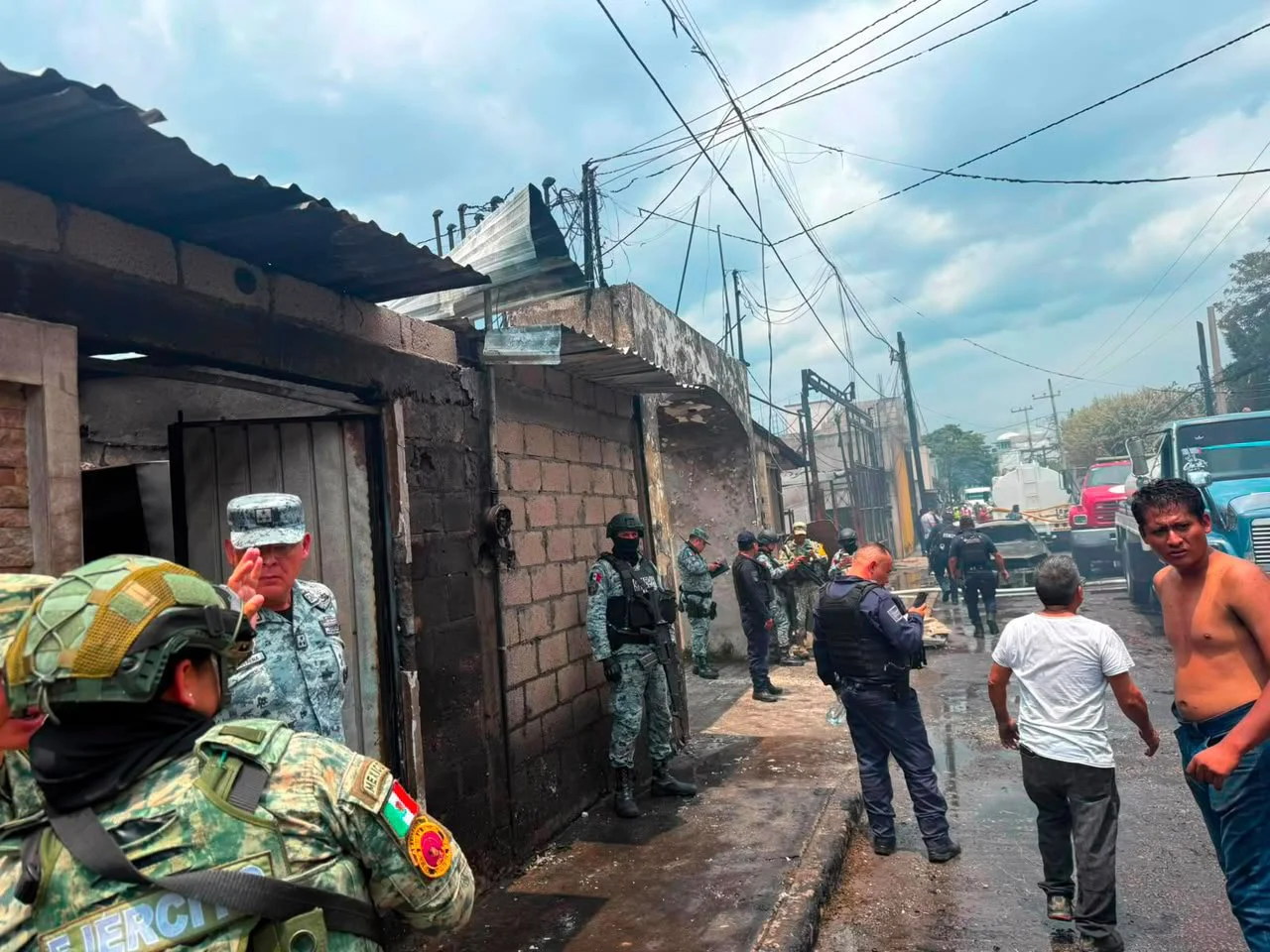 Explosión de pipa de gas en Cuernavaca.