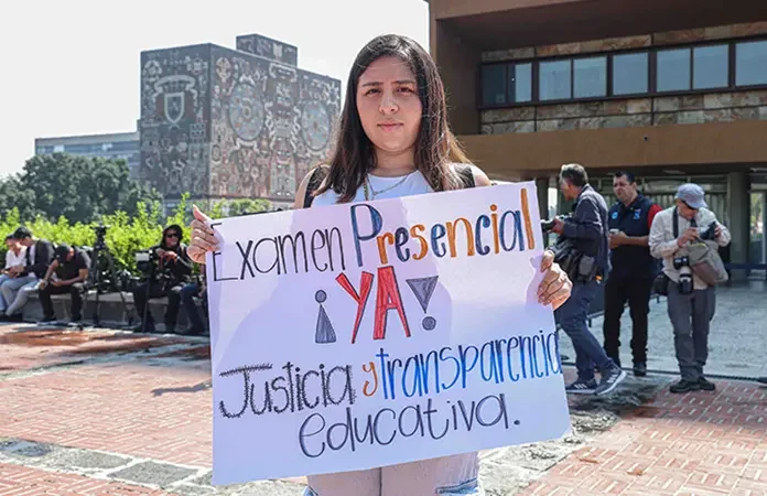 Dan fechas y sedes para el examen presencial de la UNAM.