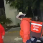 El momento en que sicarios enfrentan a César Gastélum.