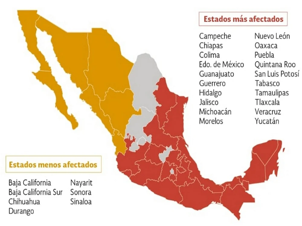 ¿Qué es la Canícula y a qué estados afecta más?