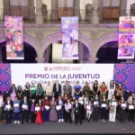 Clara Brugada entregó el Premio de la Juventud de la CDMX 2026.
