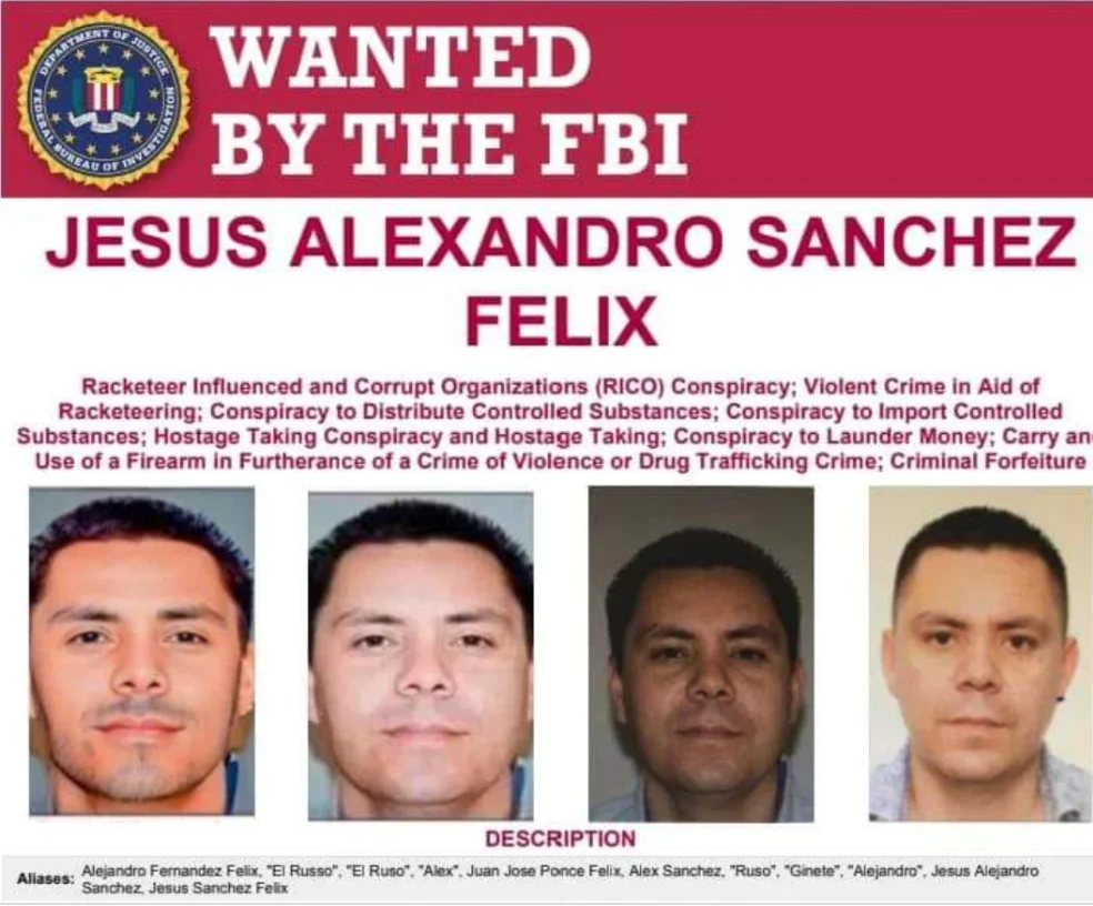 El FBI emitió una ficha de búsqueda para Los Rusos.
