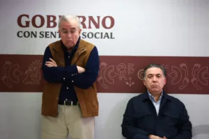 Rubén Rocha Moya y Enrique Inzunza.