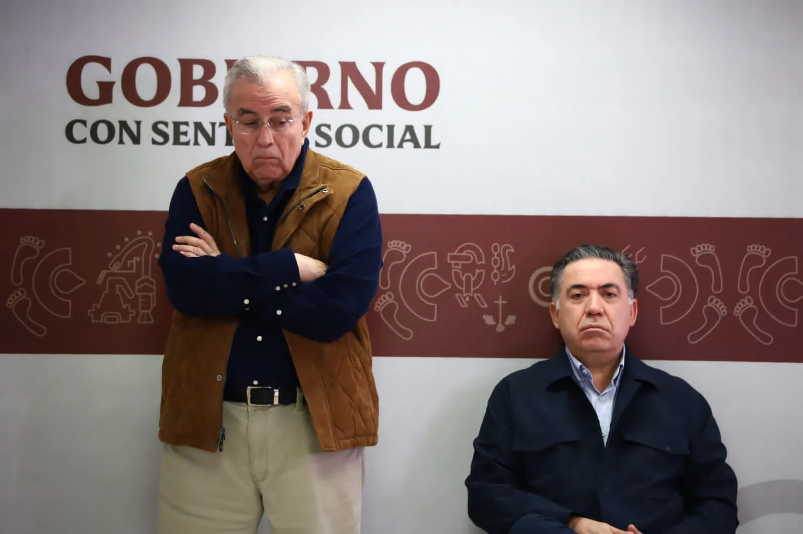 Rubén Rocha Moya y Enrique Inzunza.