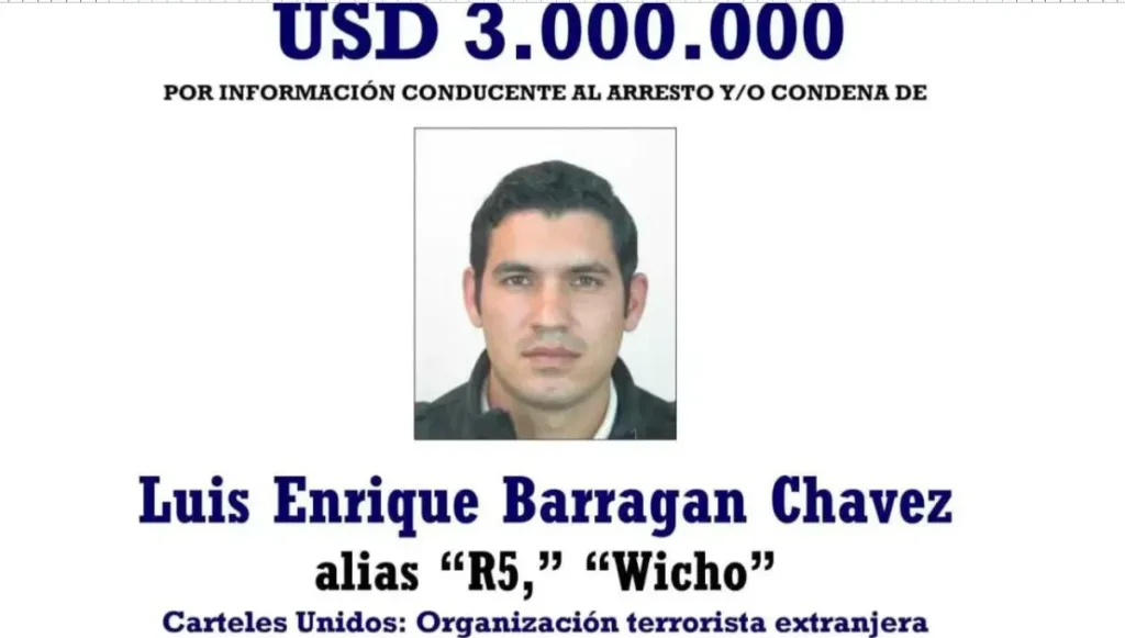 Luis Enrique Barragán Chávez, alias "R5".