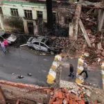 Daños tras explosión en Ojocaliente.