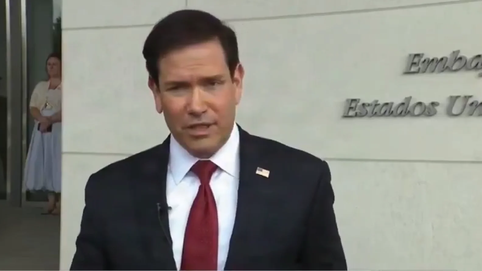 Duras palabras del secretario de Estado de EU Marco Rubio hacia el gobierno de Sheinbaum,