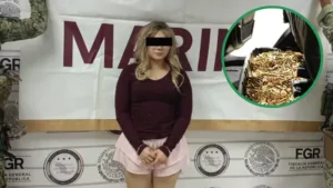 Yanet N portaba más de 5 mil cartuchos útiles.
