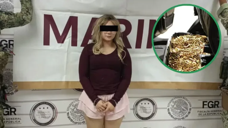 Yanet N portaba más de 5 mil cartuchos útiles.
