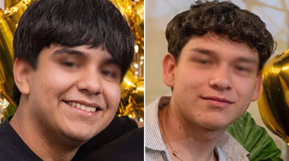 Shamet y Galel, los dos alumnos de la Prepa 2 de la UAEM.