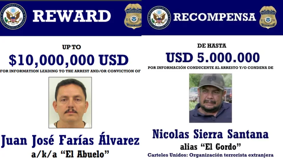 'El Abuelo' y 'El Gordo', en la mira de Estados Unidos.