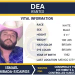 La DEA actualizó la ficha de búsqueda de El Mayito Flaco.