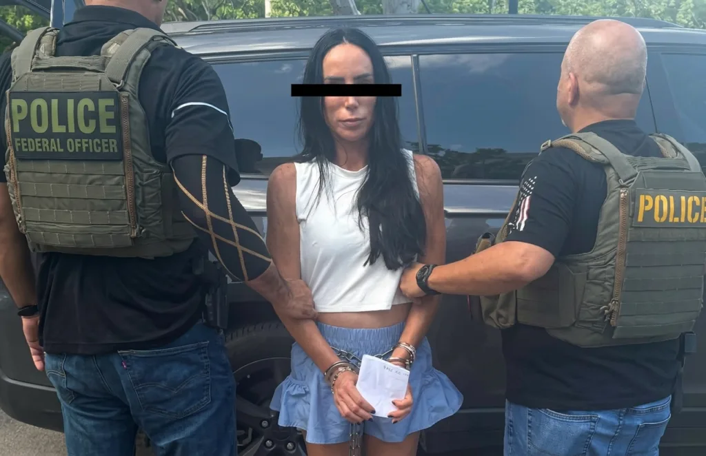 Inés Gómez Mont fue detenida en Florida.