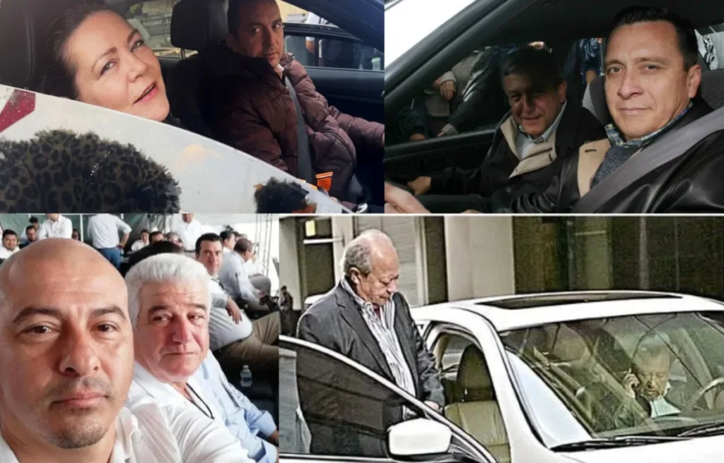 Chóferes con suerte en la política mexicana.