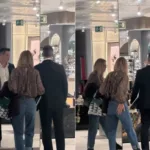 Exhiben a Alejandro Murta en tiendas de lujo de Madrid.