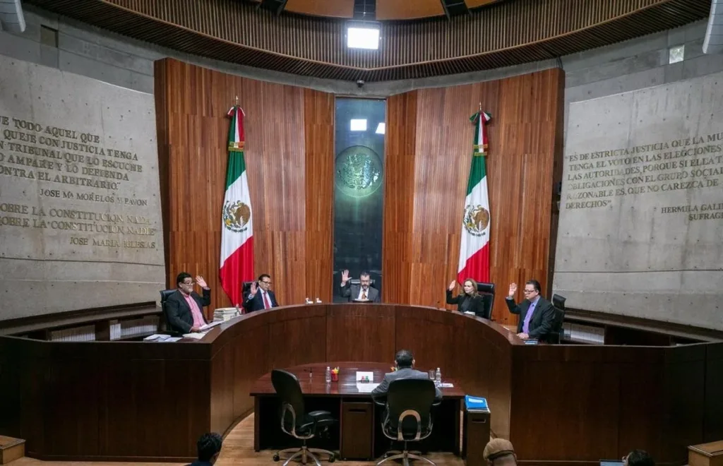 El Tribunal Electoral invalidó las boletas sin dobleces.